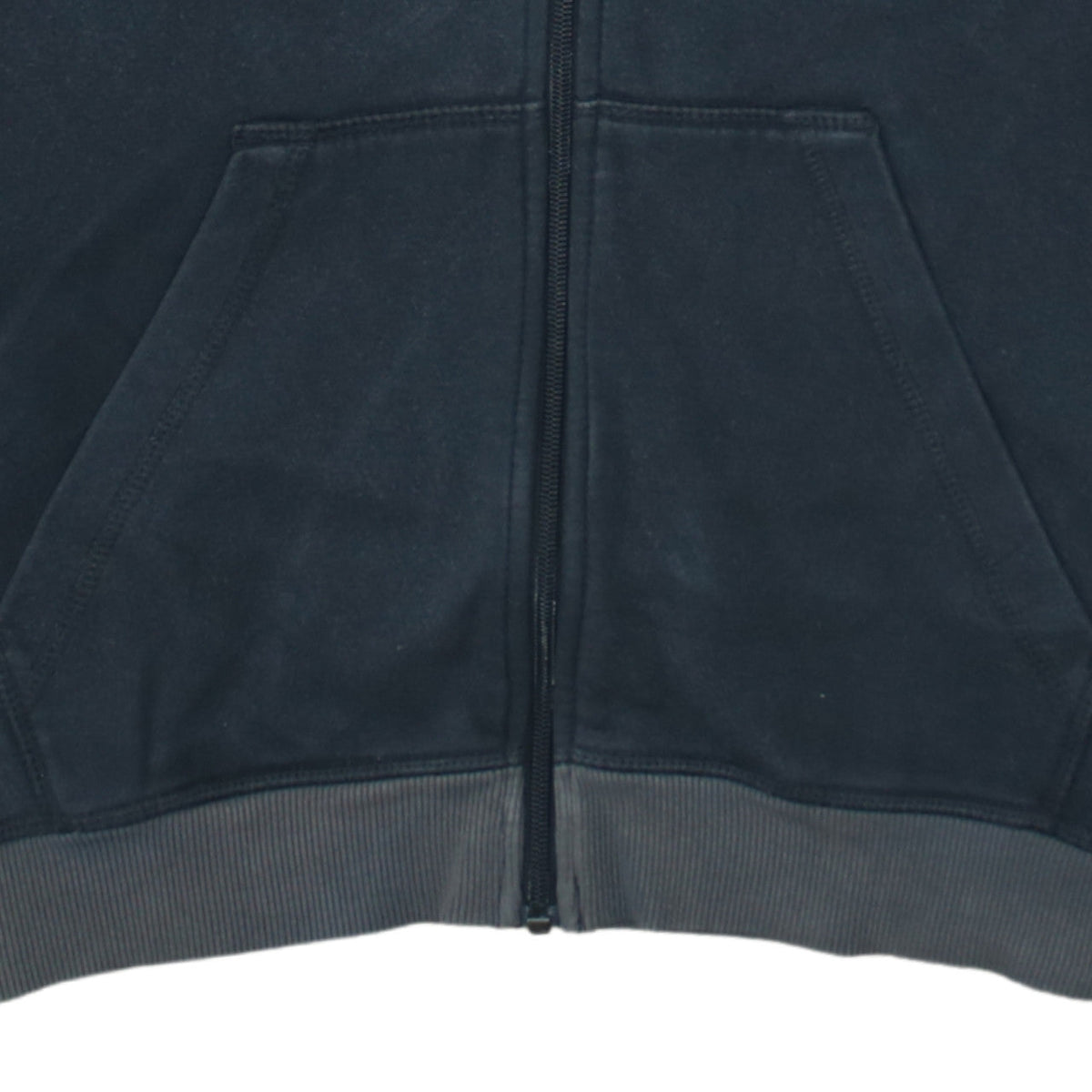 Adidas Men's Black Full Zip Hoodie Size M Sportswear Fleece