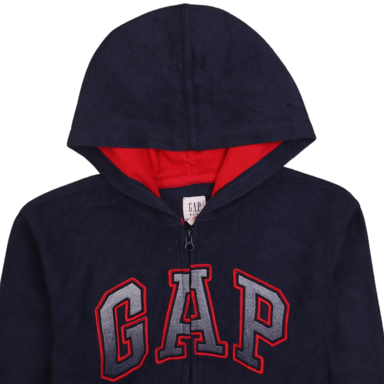 GAP Kids Blue Full Zip Logo Hoodie Teens XL Fleece