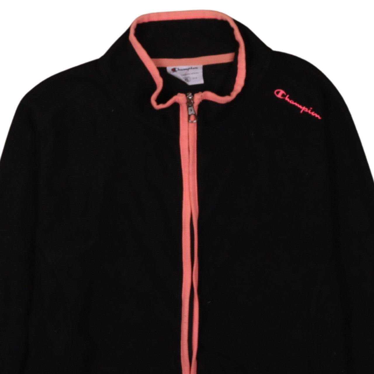 Champion Women's Black Fleece Full Zip Jacket XL
