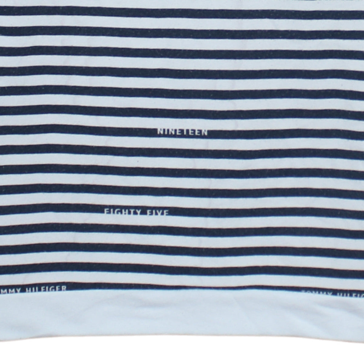 Tommy Hilfiger Women's Navy Stripe XS Pullover Sweatshirt