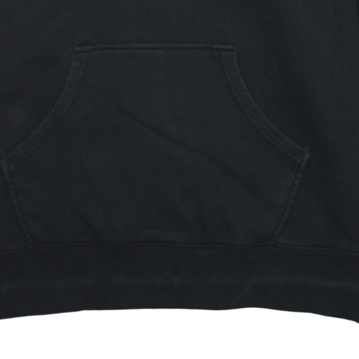 Adidas Womens Black Pullover Hoodie UK 12 Trefoil Logo 3-Stripes Cotton Blend