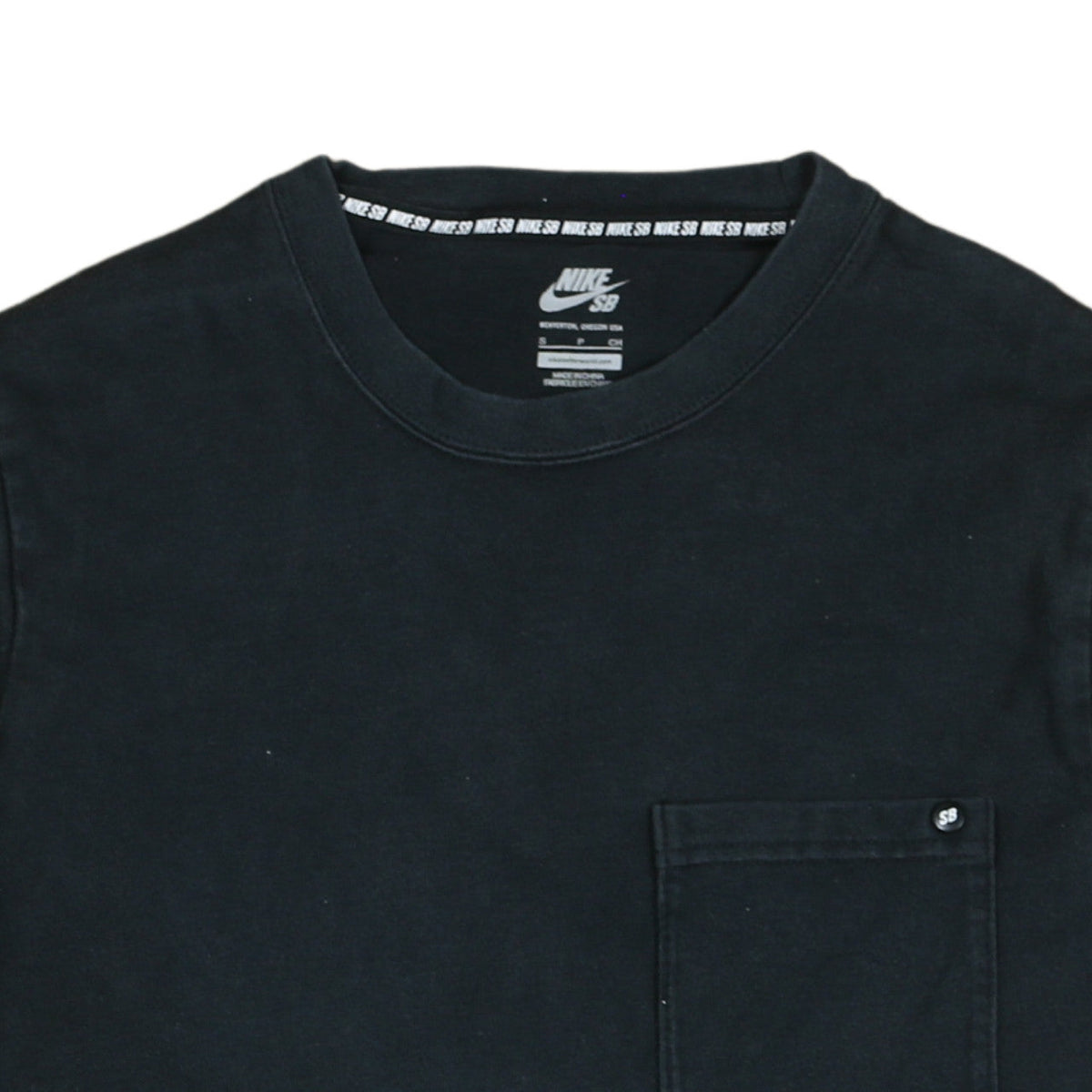 Nike SB Men's Black Small Pullover Crew Neck Sweatshirt