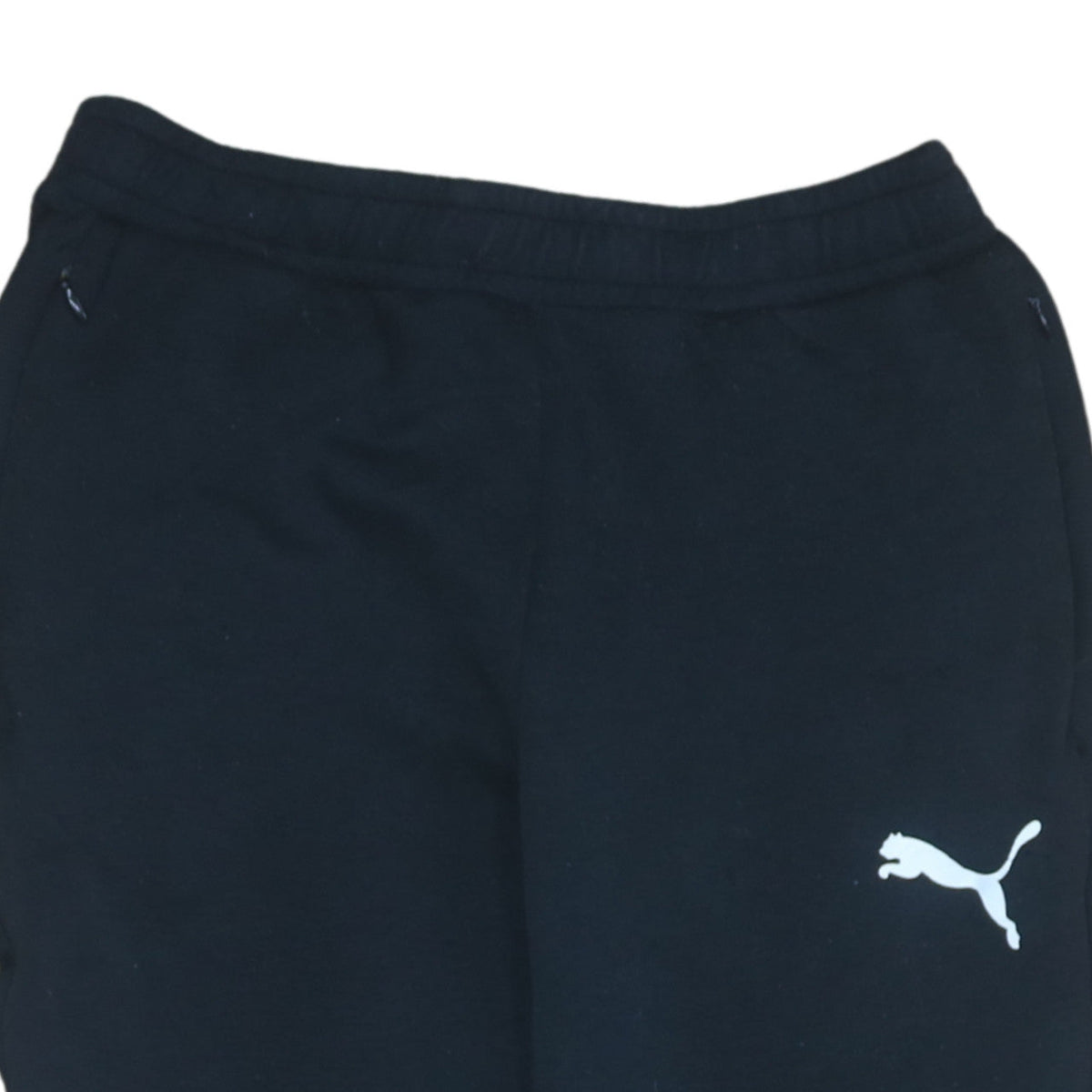 Puma Men's Black Sweatpants Size S Elastic Waist Joggers