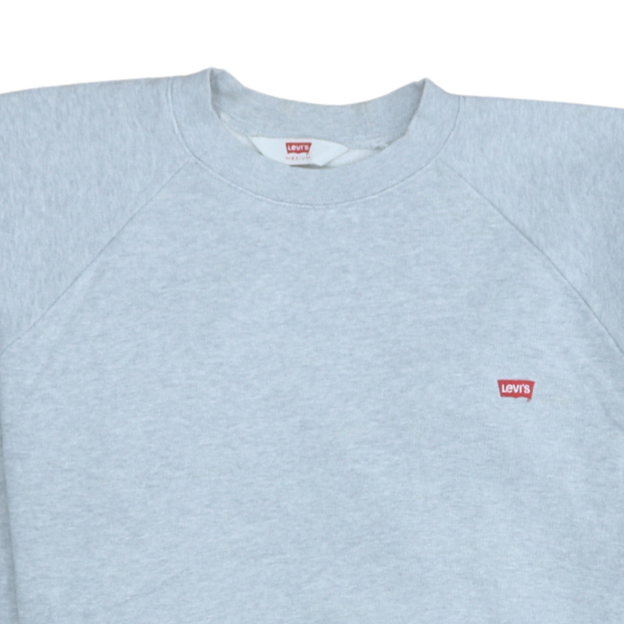 Levi's Men's Grey Crew Neck Sweatshirt Medium Regular Fit