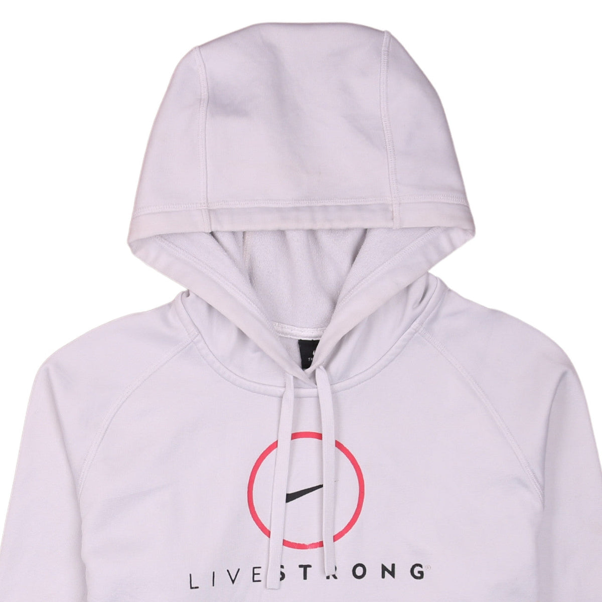 Nike Men's White Therma-Fit LIVESTRONG Pullover Hoodie Size M