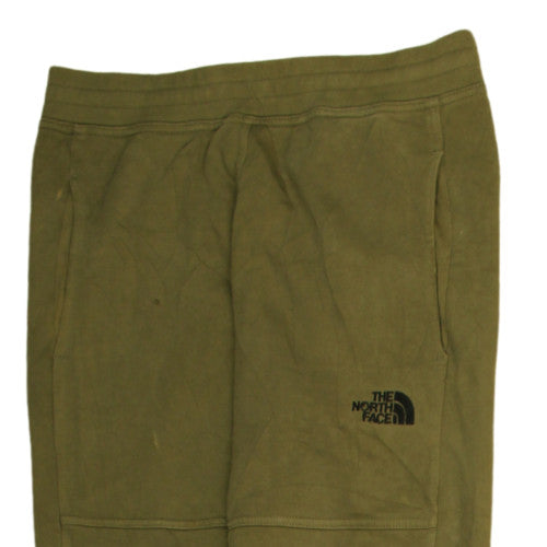 The North Face Men's Green Fleece Jogger Trousers Size S