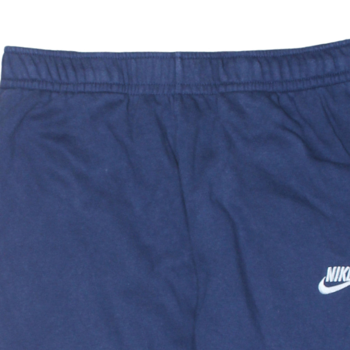 Nike Mens Blue Jogger Sweatpants S Regular Fit Fleece Cuffed Trousers