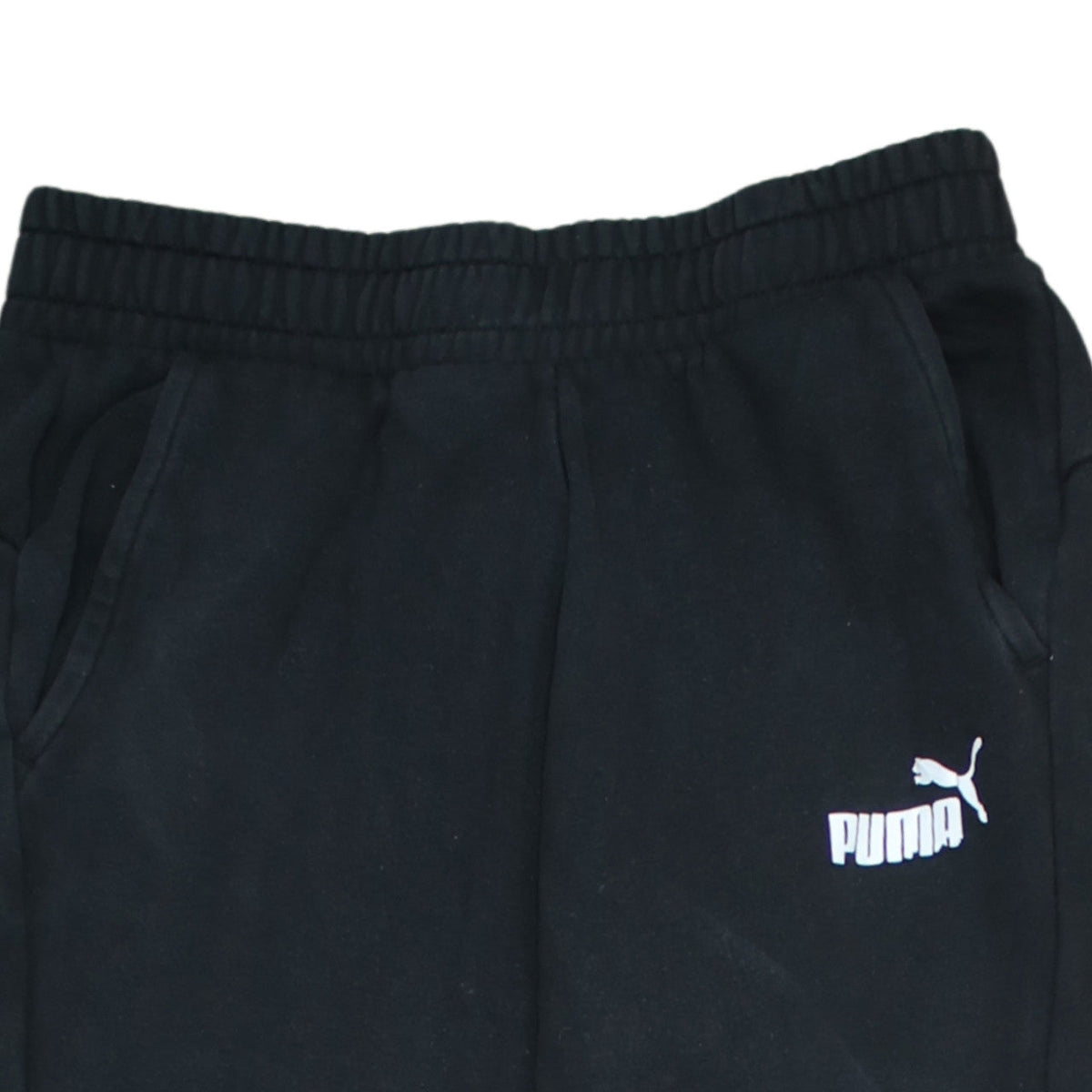 Puma Men's Black Jogger Sweatpants M Regular Fit Fleece