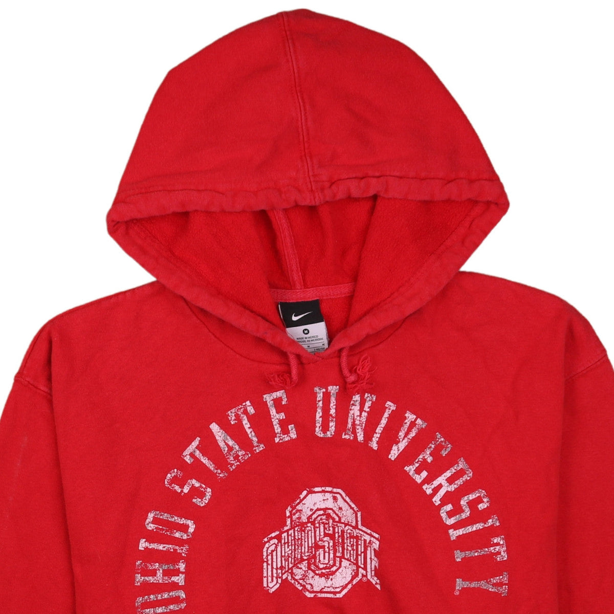 Nike Men's Red Ohio State University Pullover Hoodie M