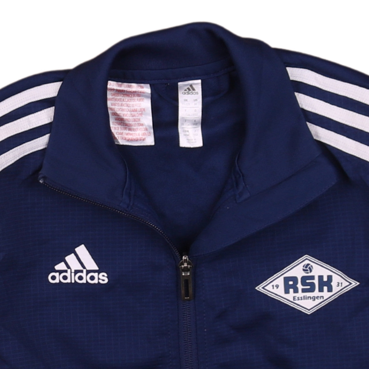 Adidas Boys Blue Full Zip Training Sweatshirt 11-12 Years