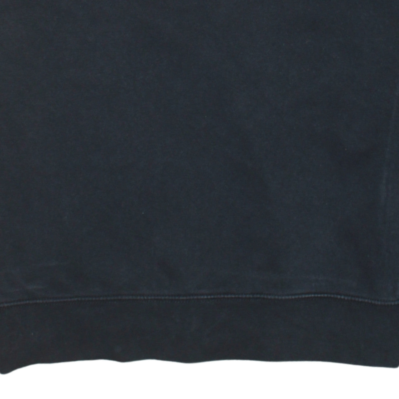 Nike Men's Black Pullover Sweatshirt Small Red Logo Crew Neck Fleece