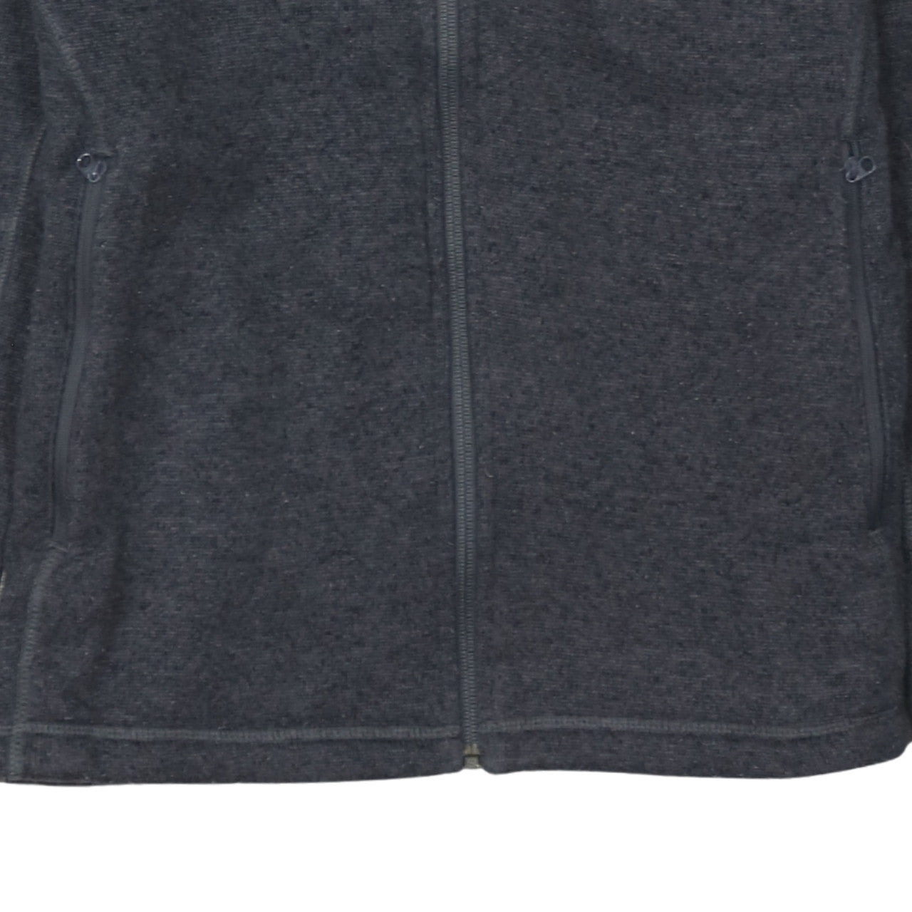 The North Face Men's Grey Fleece Full Zip Outdoor Jacket M
