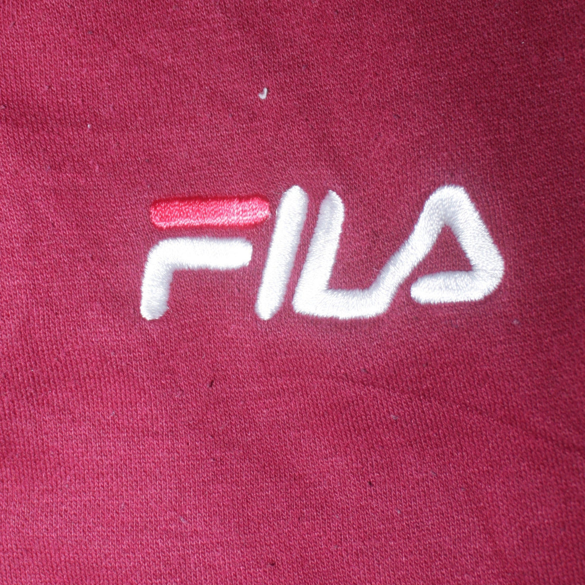 Fila Men’s Red 2XL Pullover Hoodie Embroidered Logo Sweatshirt
