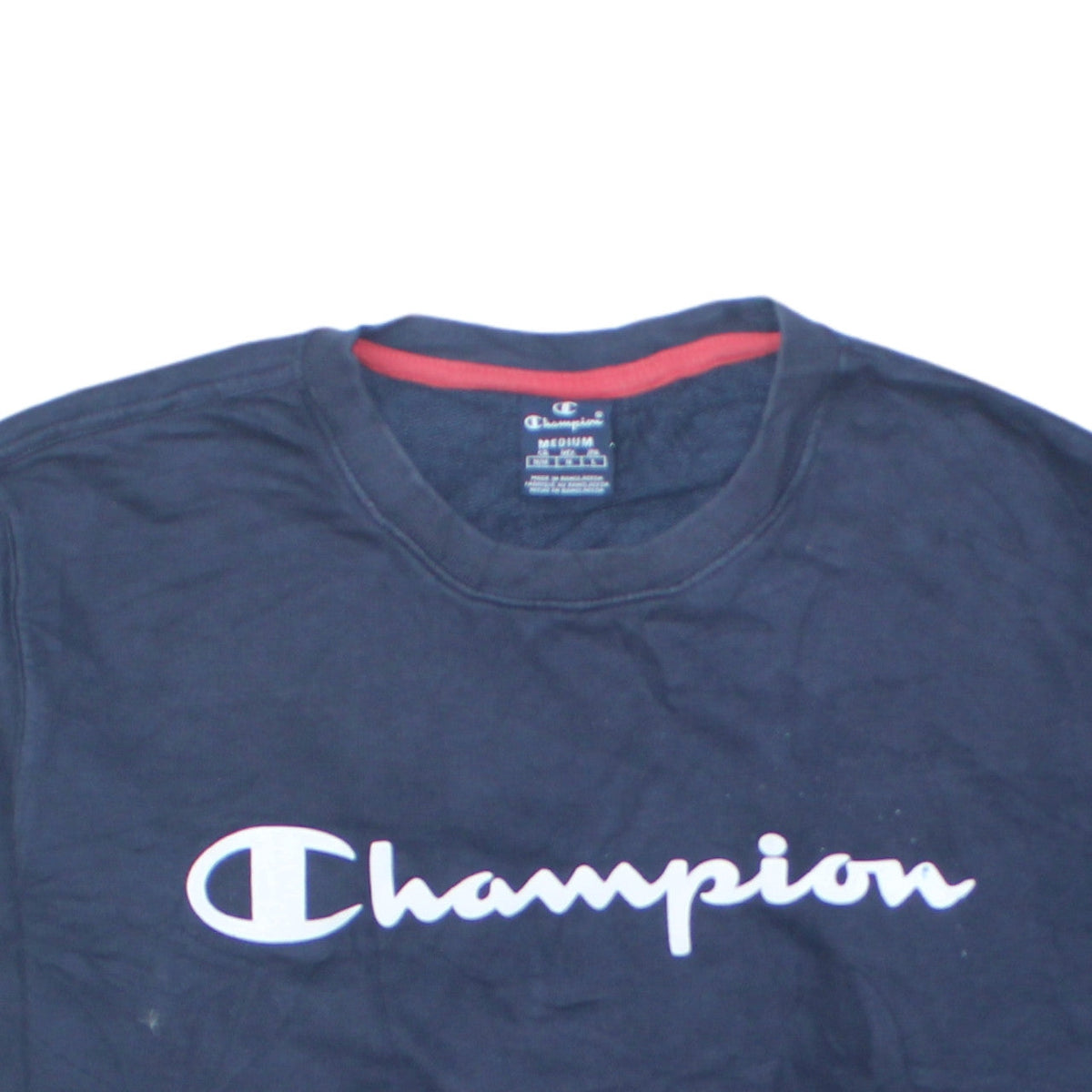 Champion Boys Navy Blue Crew Neck Sweatshirt 15-16 Years 2XL Pullover