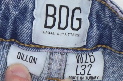 BDG Urban Outfitters Womens Blue Dillon Straight Jeans W26 L32