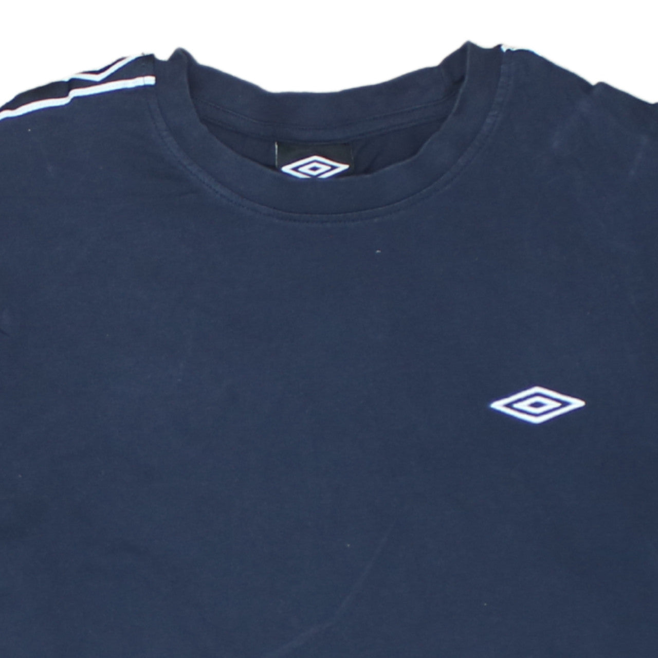 Umbro Men’s Blue Short Sleeve Crew Neck Cotton Sports T-Shirt Size M
