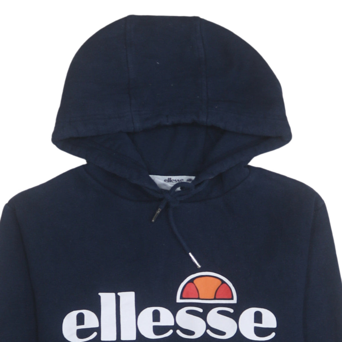 Ellesse Women Navy Blue Pullover Hoodie Hooded Sweatshirt Size 10