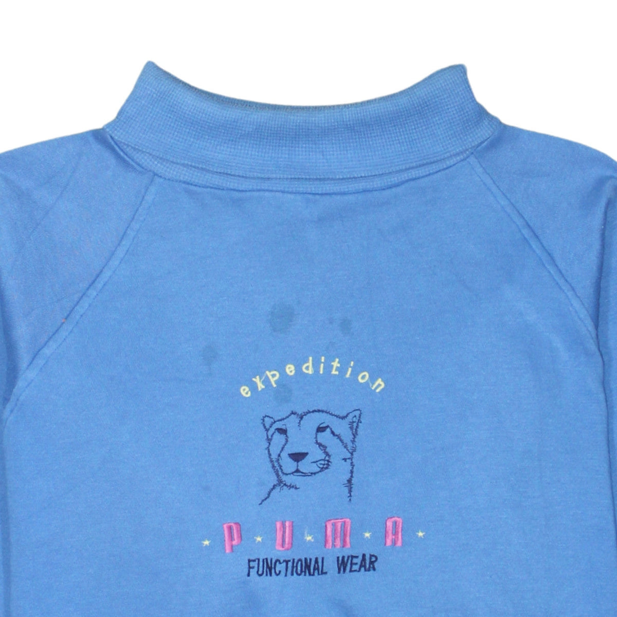 Puma Women Blue XL Expedition Functional Wear Sweatshirt Pullover
