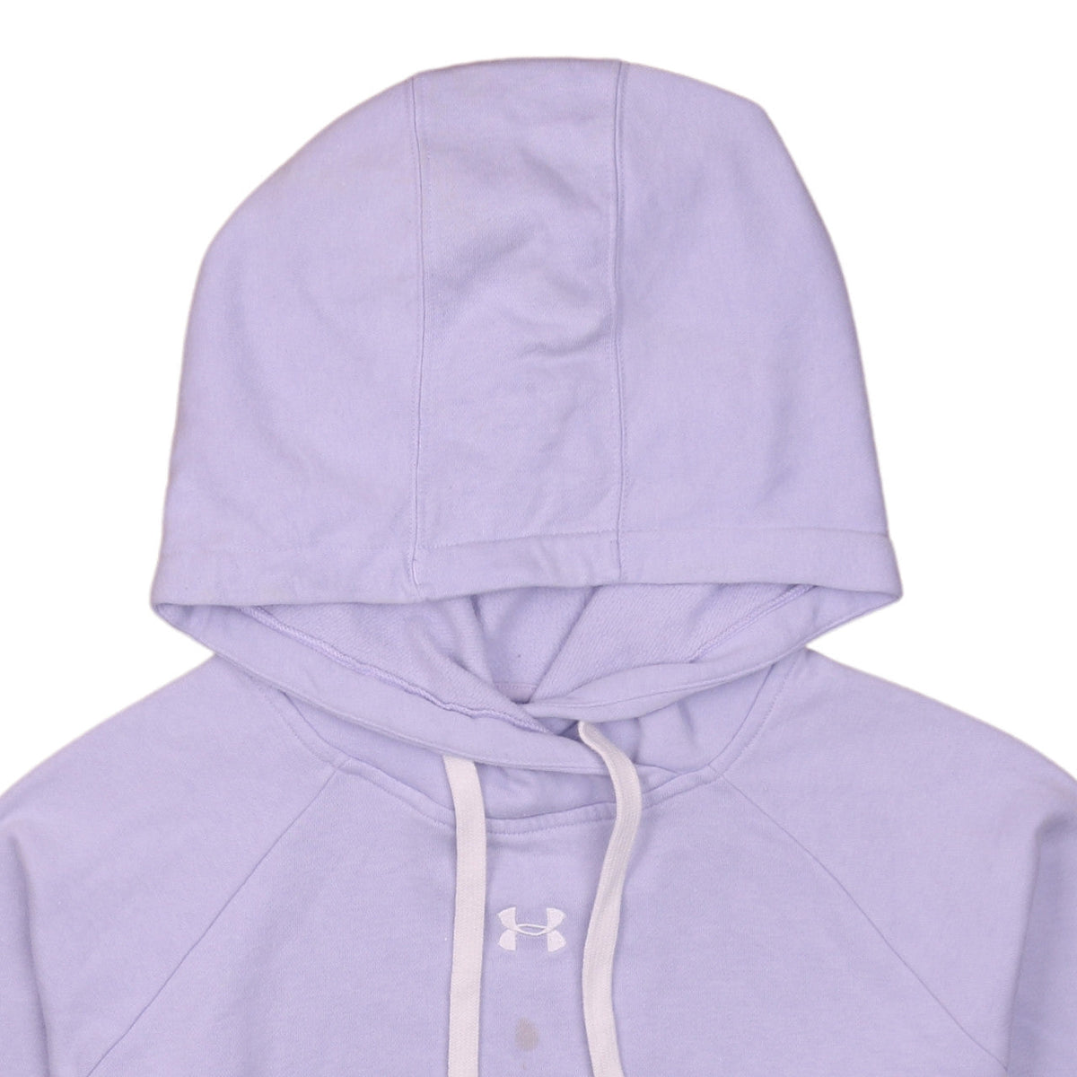 Under Armour Womens Lilac Pullover Hoodie Size L Loose Fit