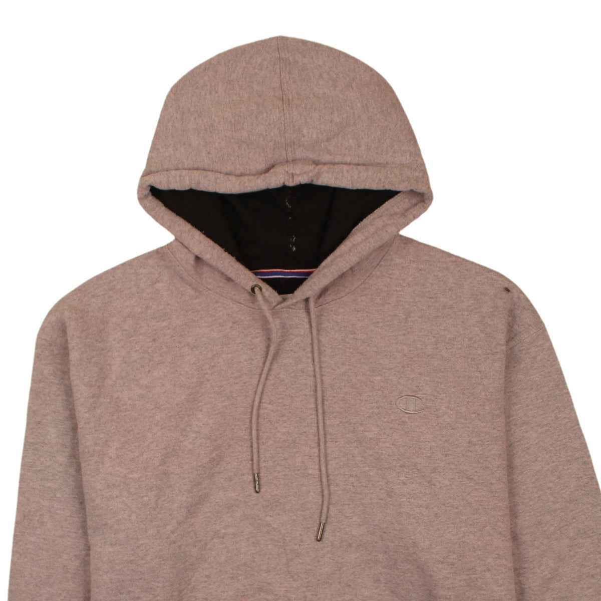 Champion Men’s Beige Pullover Hoodie XL Fleece Athletic Sweatshirt