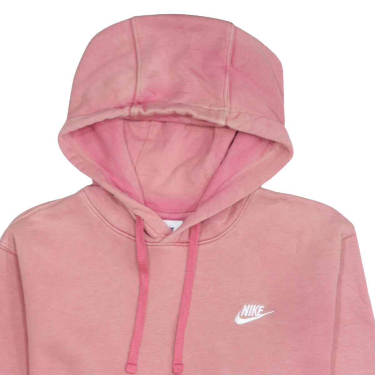 Nike Women Pink Pullover Hoodie Small Hooded Sweatshirt