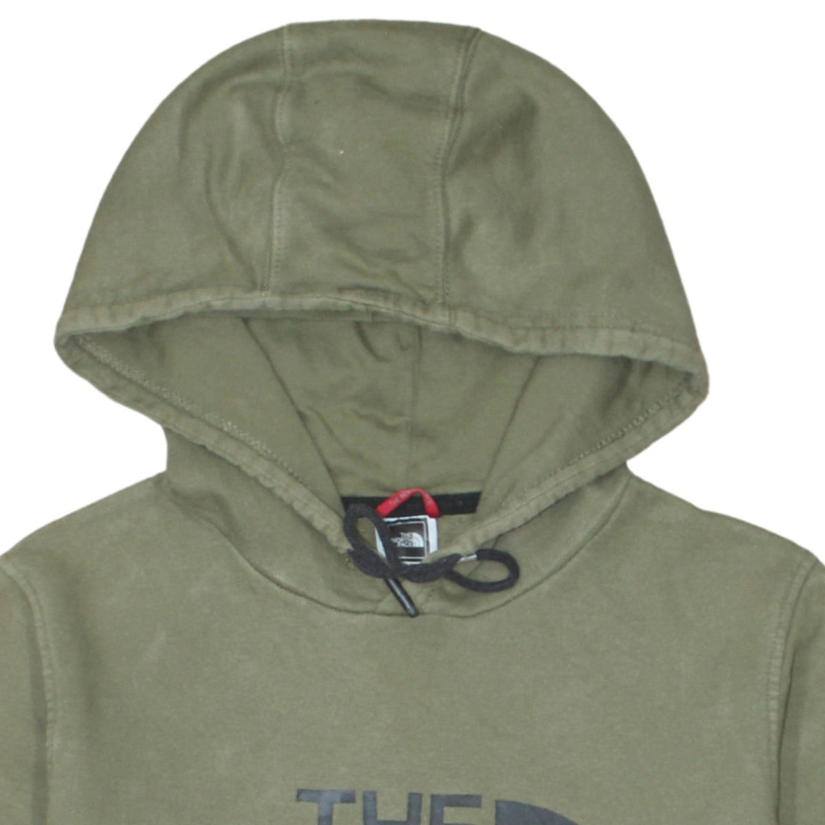 The North Face Womens Green Pullover Hoodie Small Cotton Casual