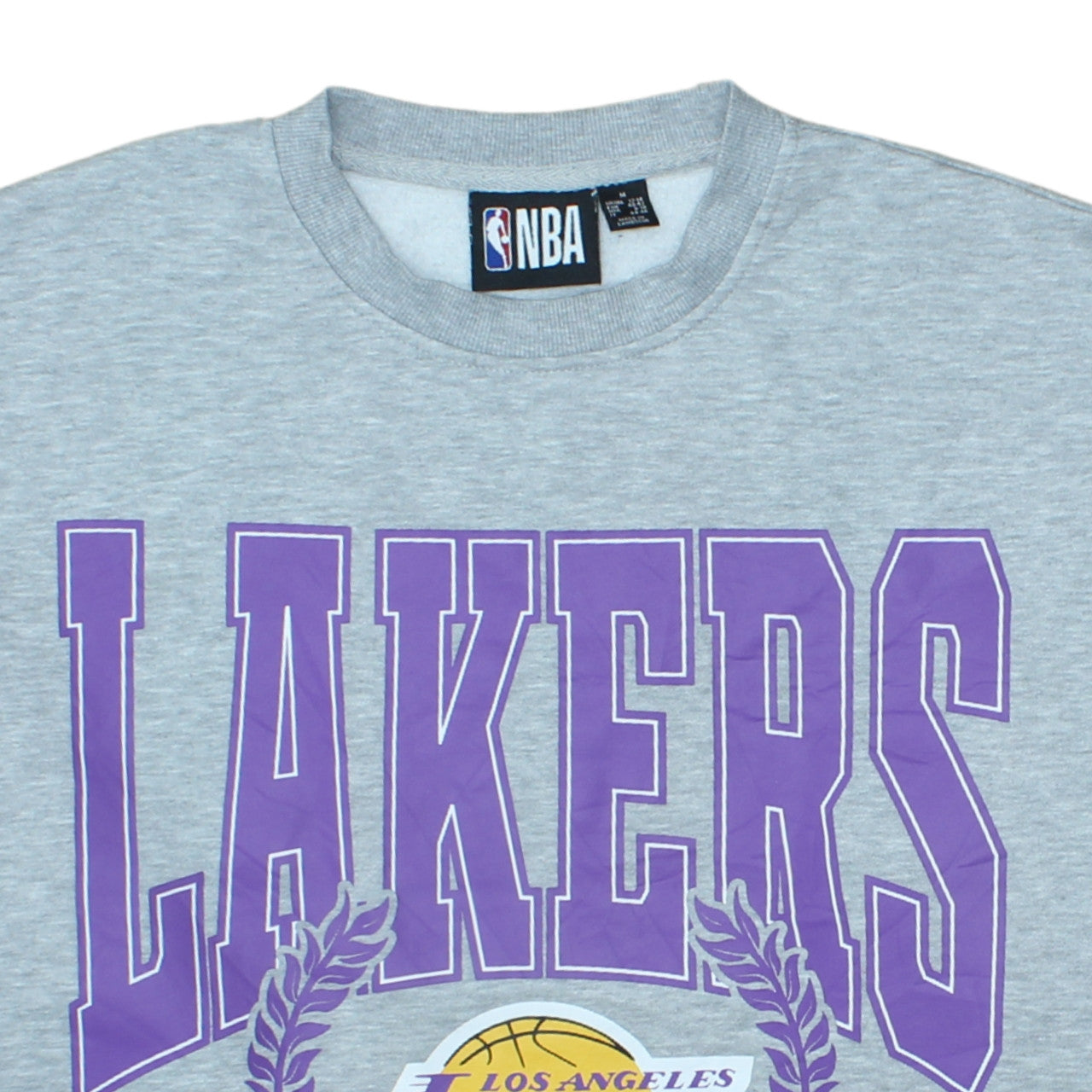 Primark NBA Los Angeles Lakers Grey Sweatshirt Womens M 12/14