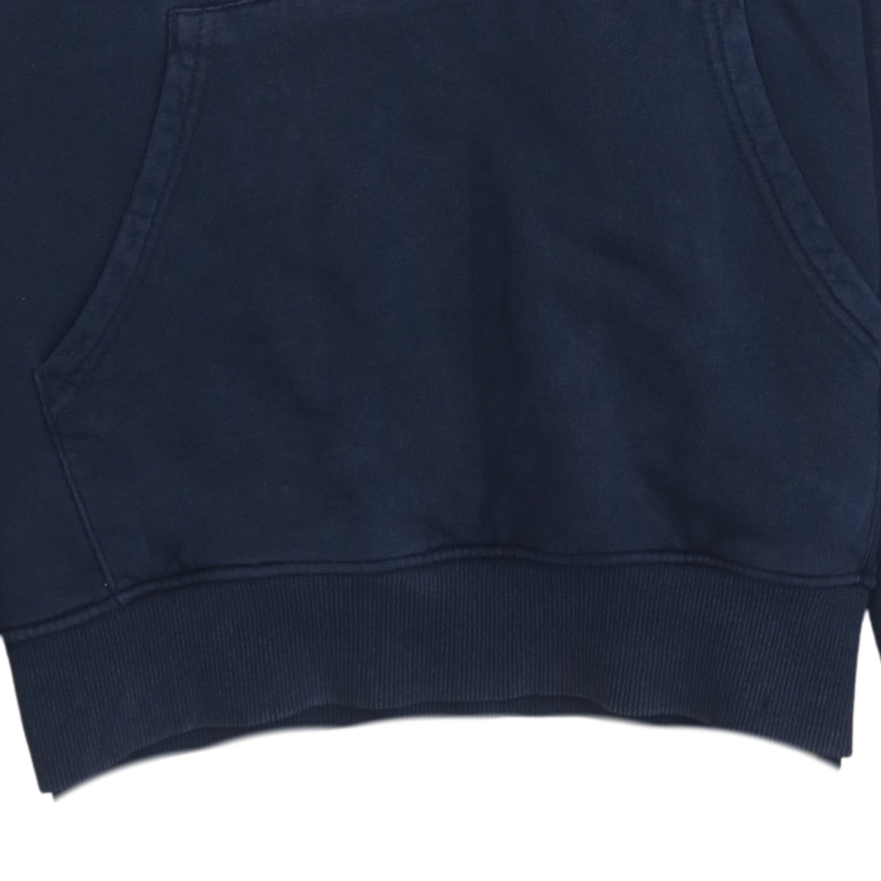 The North Face Men's Blue Pullover Hoodie M Embroidered Logo