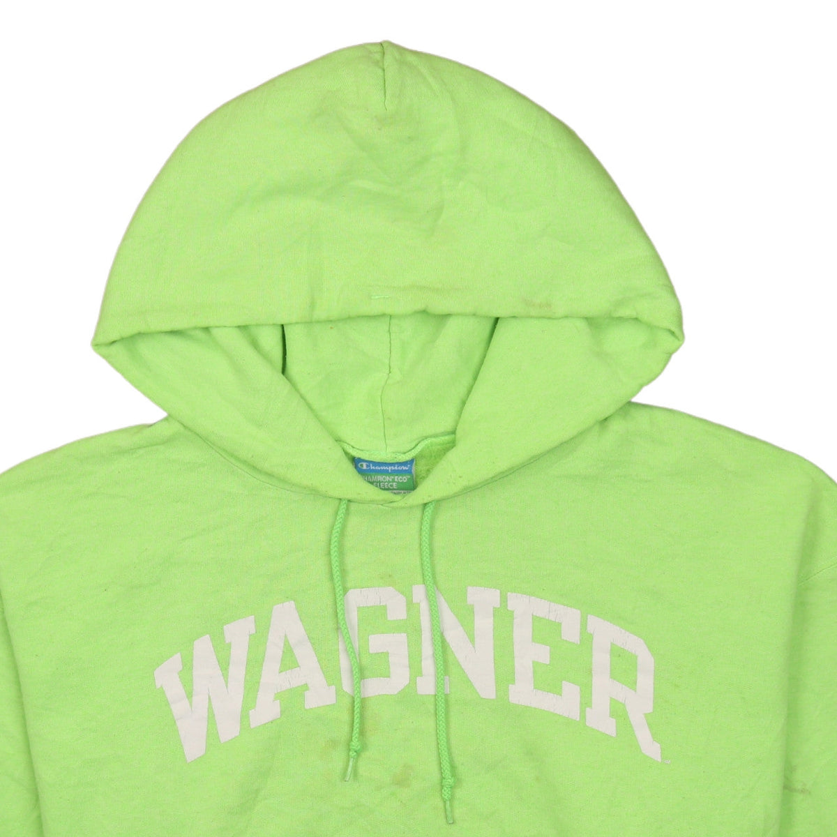 Champion Men's Green XL Pullover Hoodie Wagner Graphic Fleece