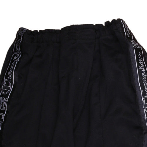 Champion Boys Black Large 11-12 Years Track Pants with Side Stripe