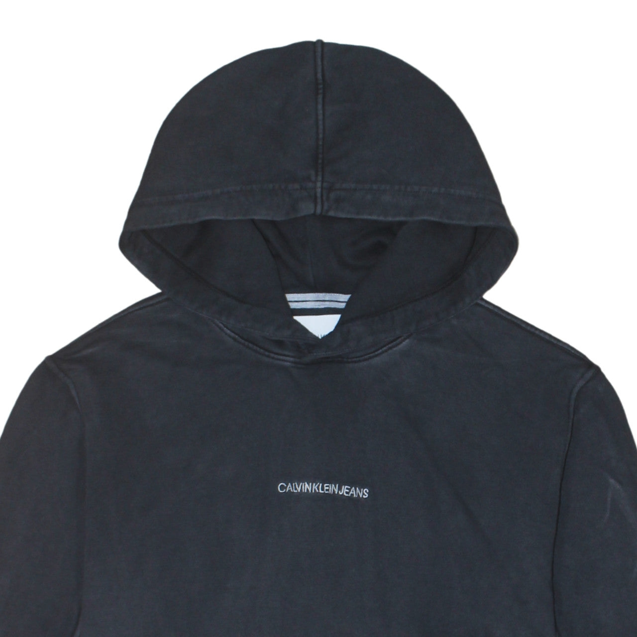 Calvin Klein Jeans Men's Black Pullover Hoodie Size M