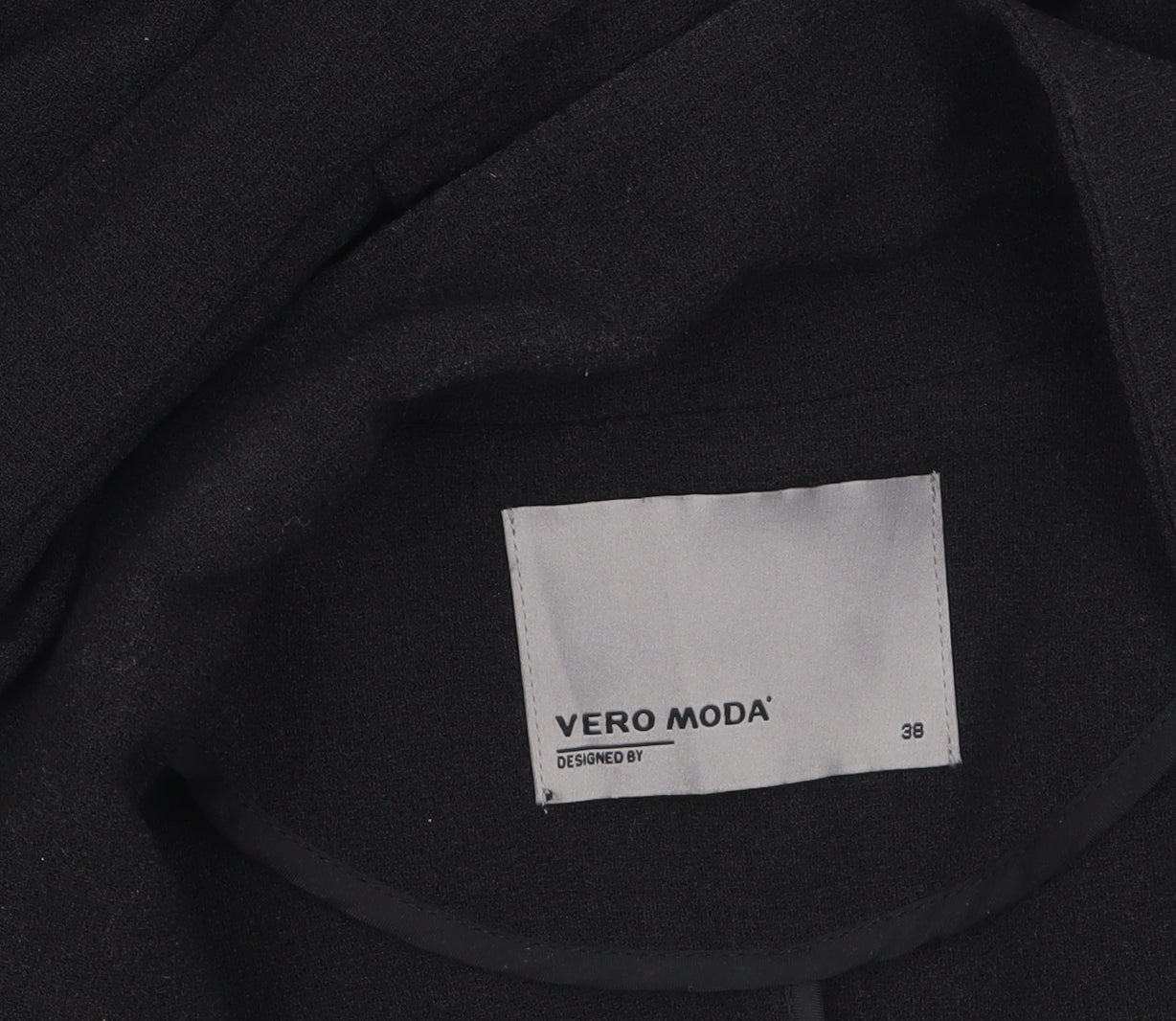 Vero Moda Women's Black Sleeveless Belted Jumpsuit Size 10