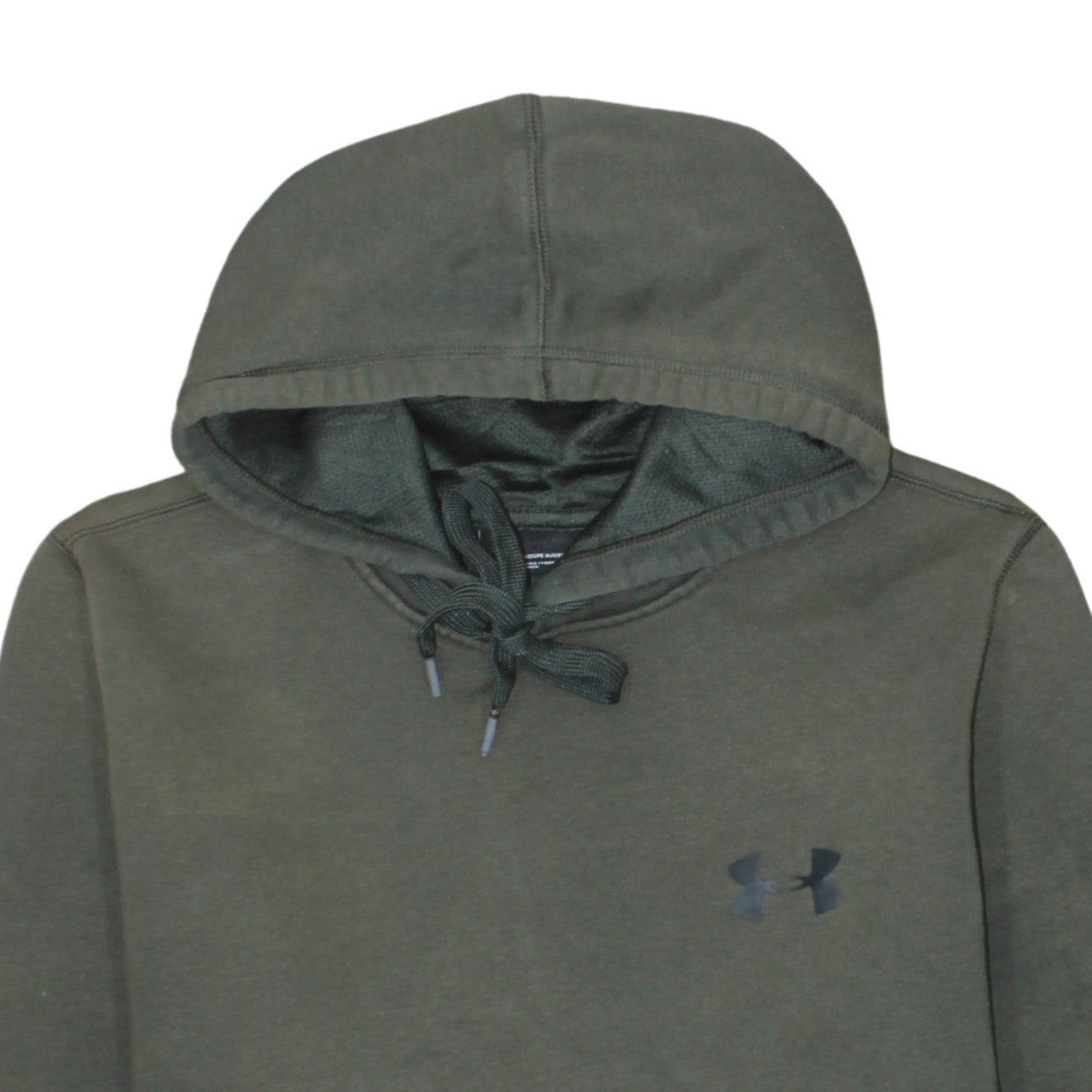 Under Armour Men's Green Pullover Hoodie M Fleece ColdGear