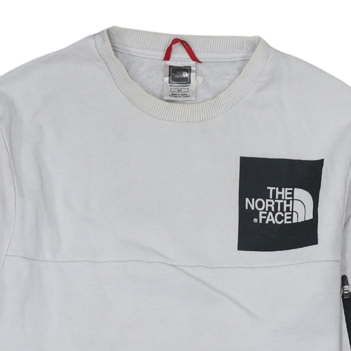The North Face Men's White Pullover Sweatshirt Size S Regular Fit