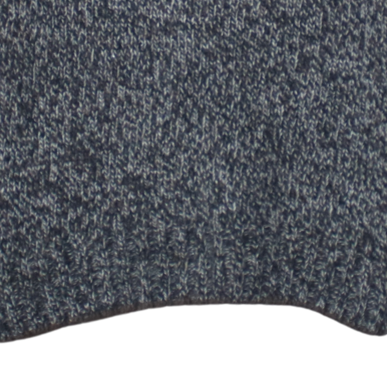 Lee Cooper Mens Grey Chunky Knit 1/4 Zip Jumper Size S