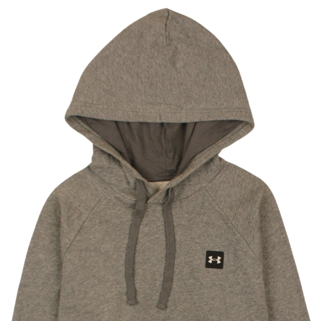Under Armour Men’s Grey Pullover Hoodie L Loose Fit ColdGear Fleece