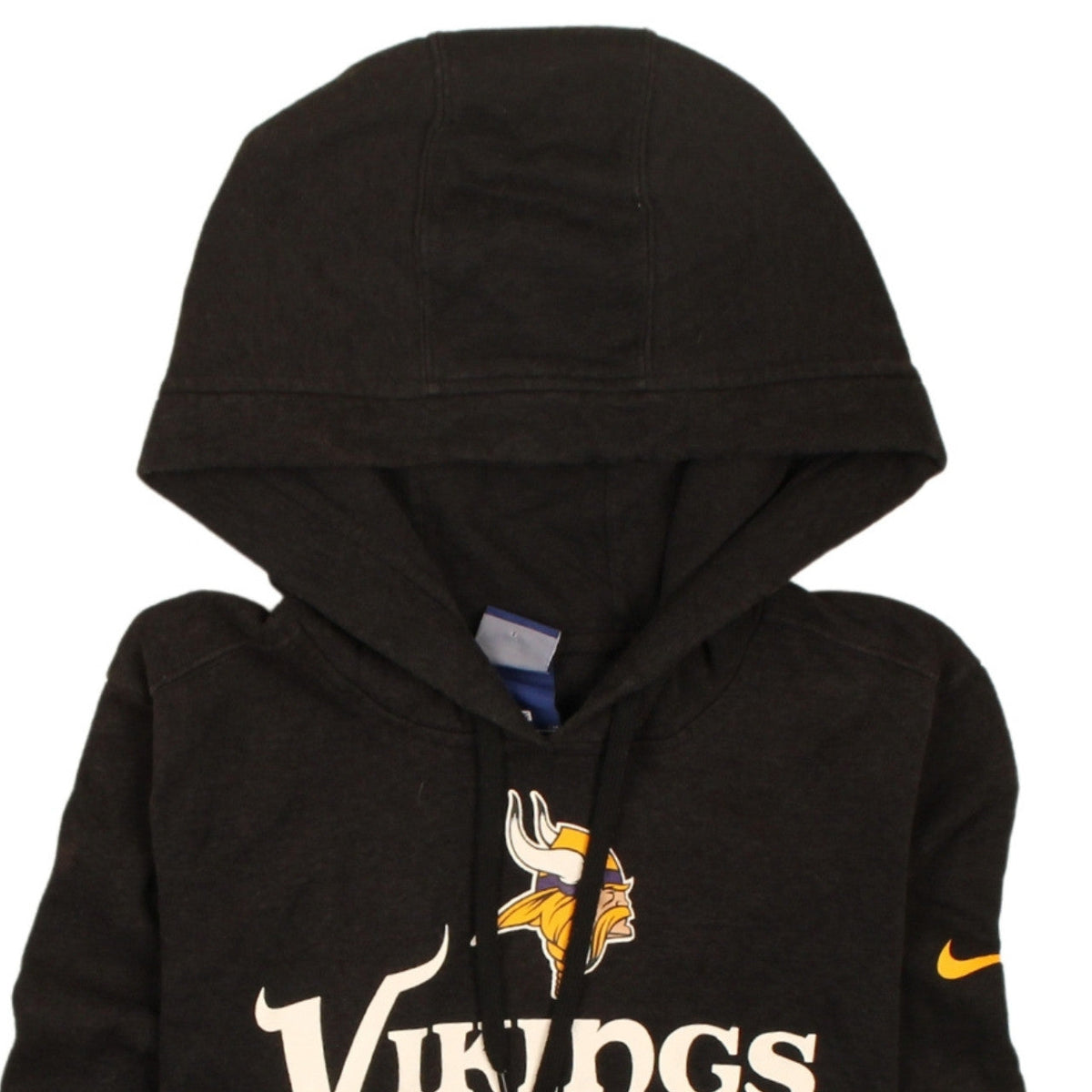 Nike Men's Black Vikings Pullover Hoodie Size S