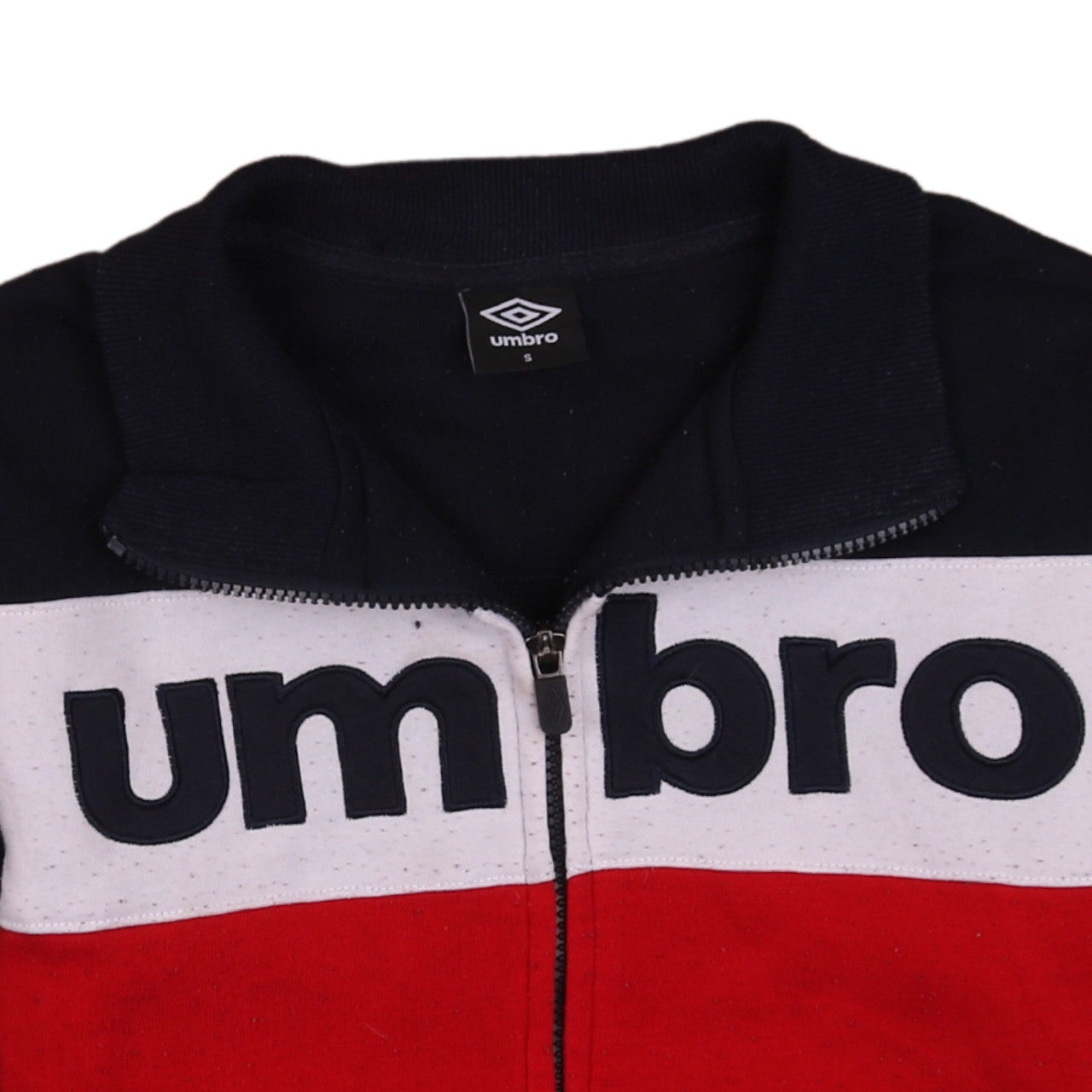 Umbro Men's Multicoloured Small Track Jacket Full Zip Retro Style