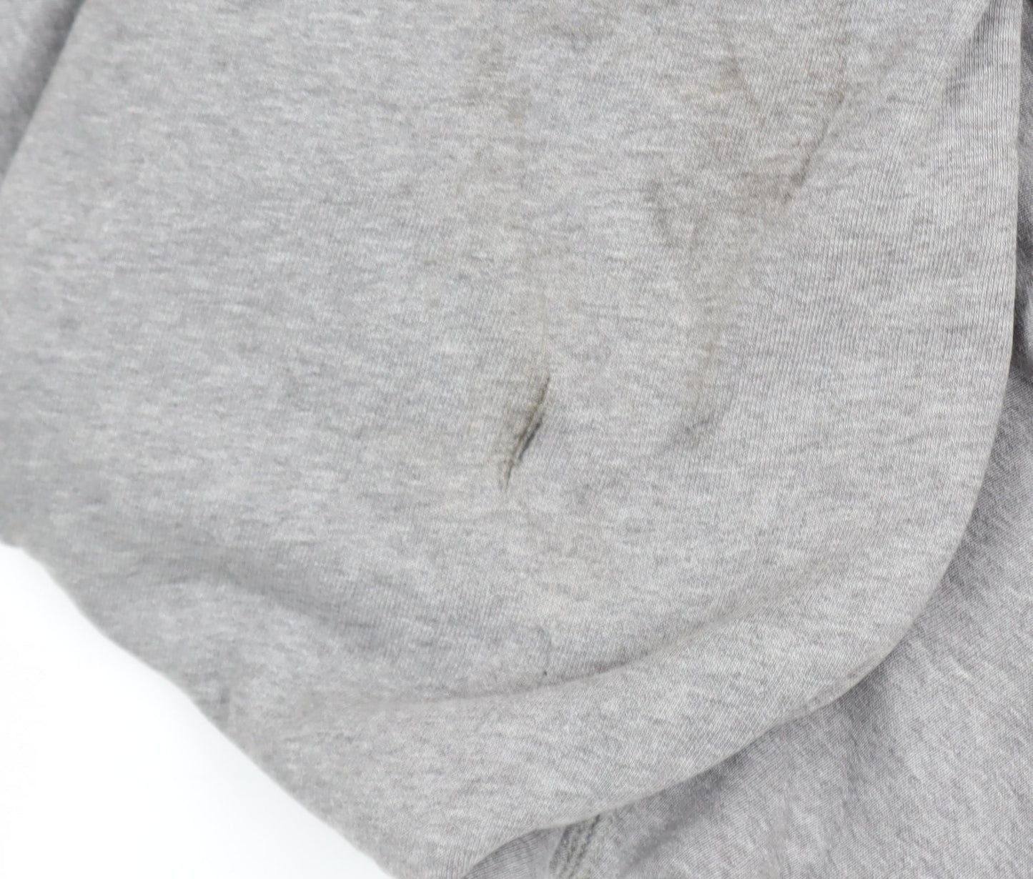 Jack Wills Mens Grey Pullover Hoodie Small Logo Cotton Blend