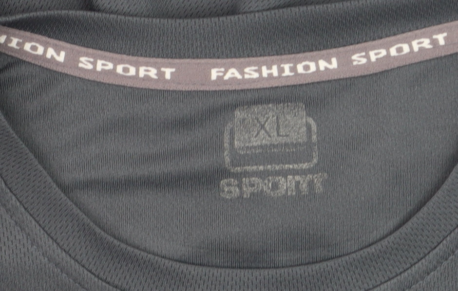 Fashion Sport Boys Grey XL Lightweight Active T-Shirt