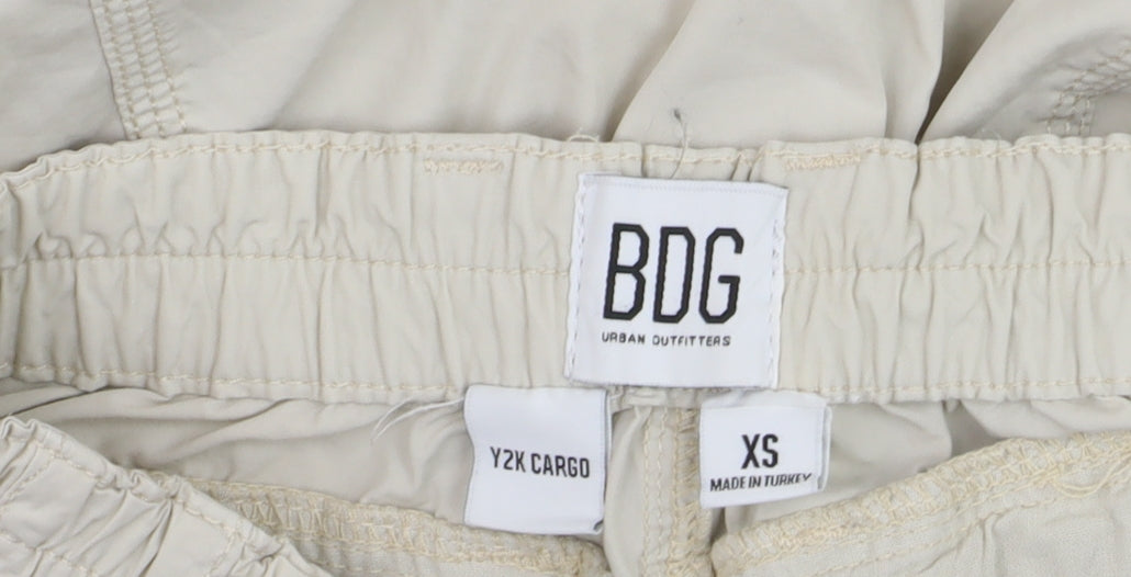 BDG Urban Outfitters Womens Beige Y2K Cargo Trousers XS
