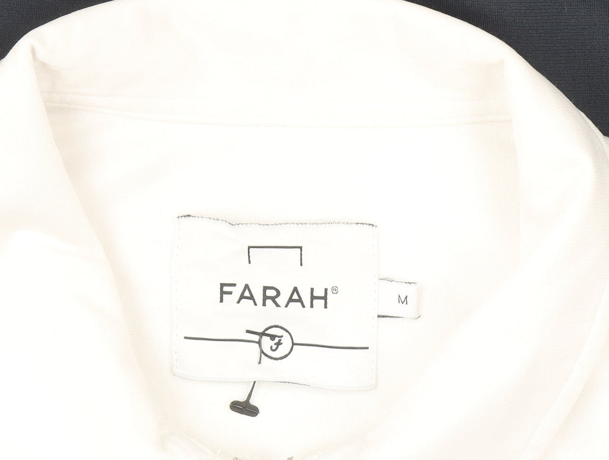 Farah Men's Multicoloured Full Zip Collared Sweatshirt M