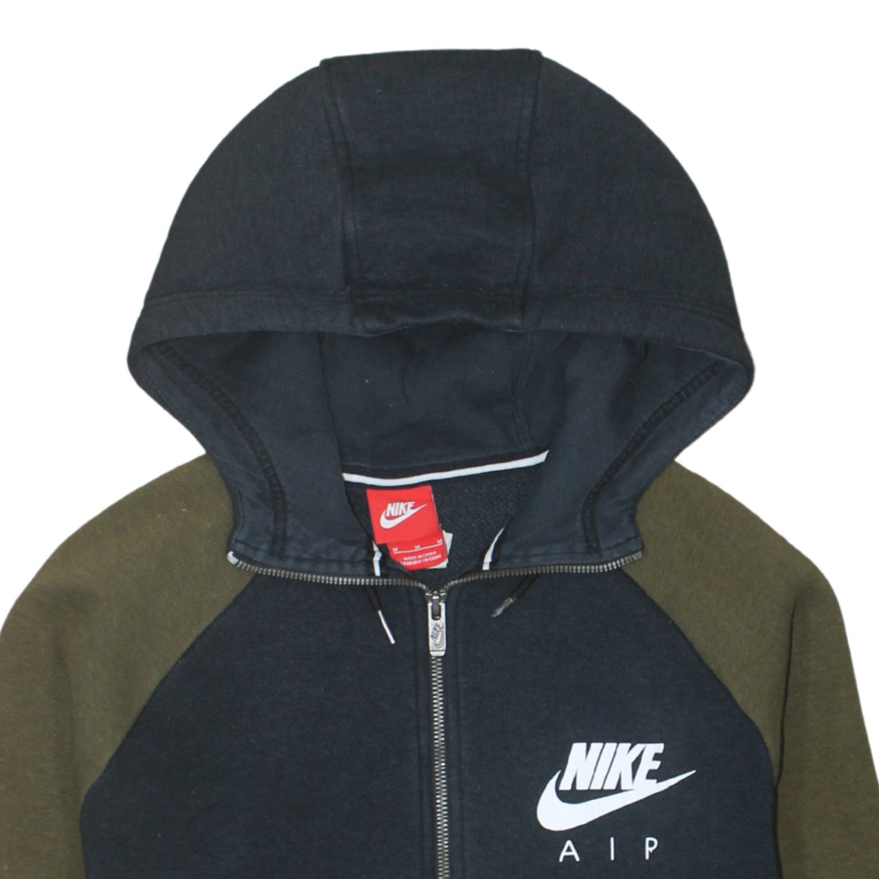 Nike Men's Multicoloured Full Zip Hoodie M Regular Fit