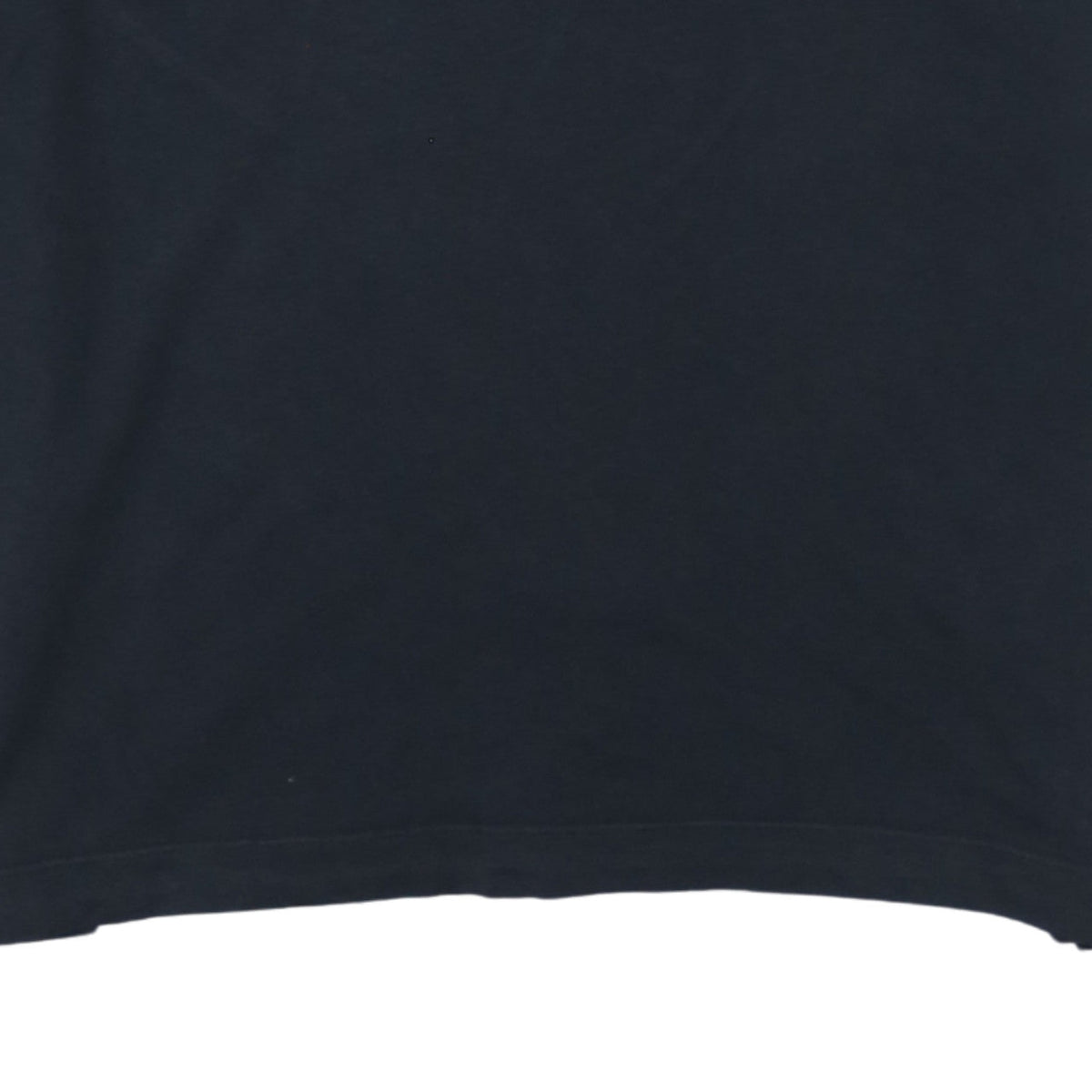 Nike Men's Black Small Sports Logo Cotton T-Shirt