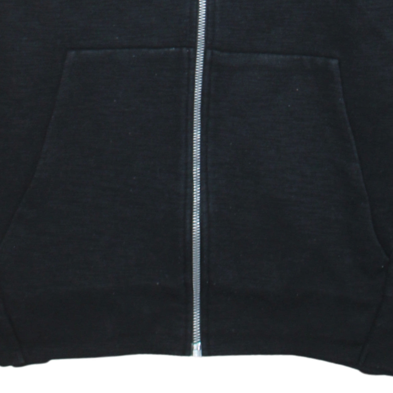 Nike Men's Black Full Zip Hoodie Small Cotton Blend Sportswear