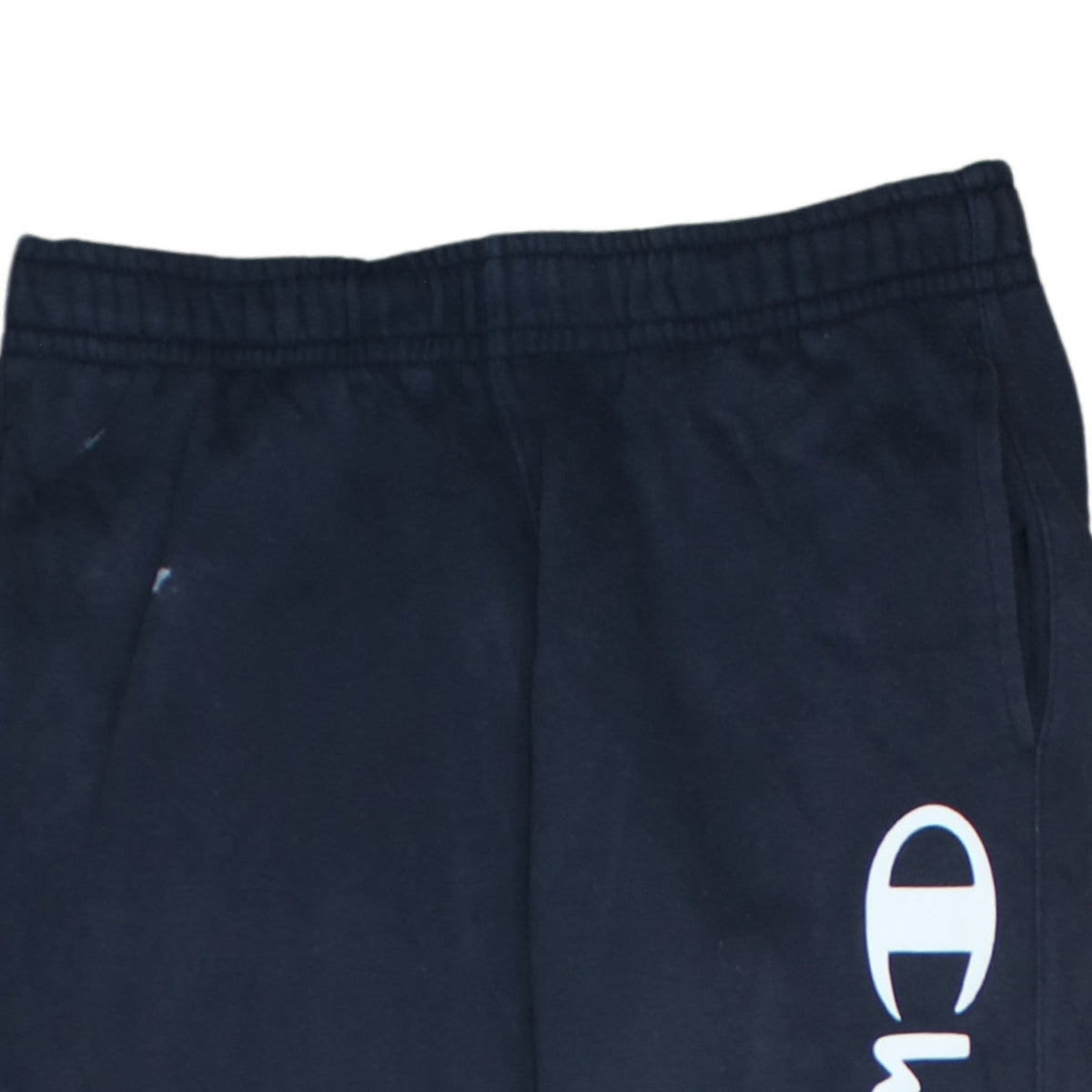 Champion Men's Black Jogger Trousers M Regular Fit Cotton Blend