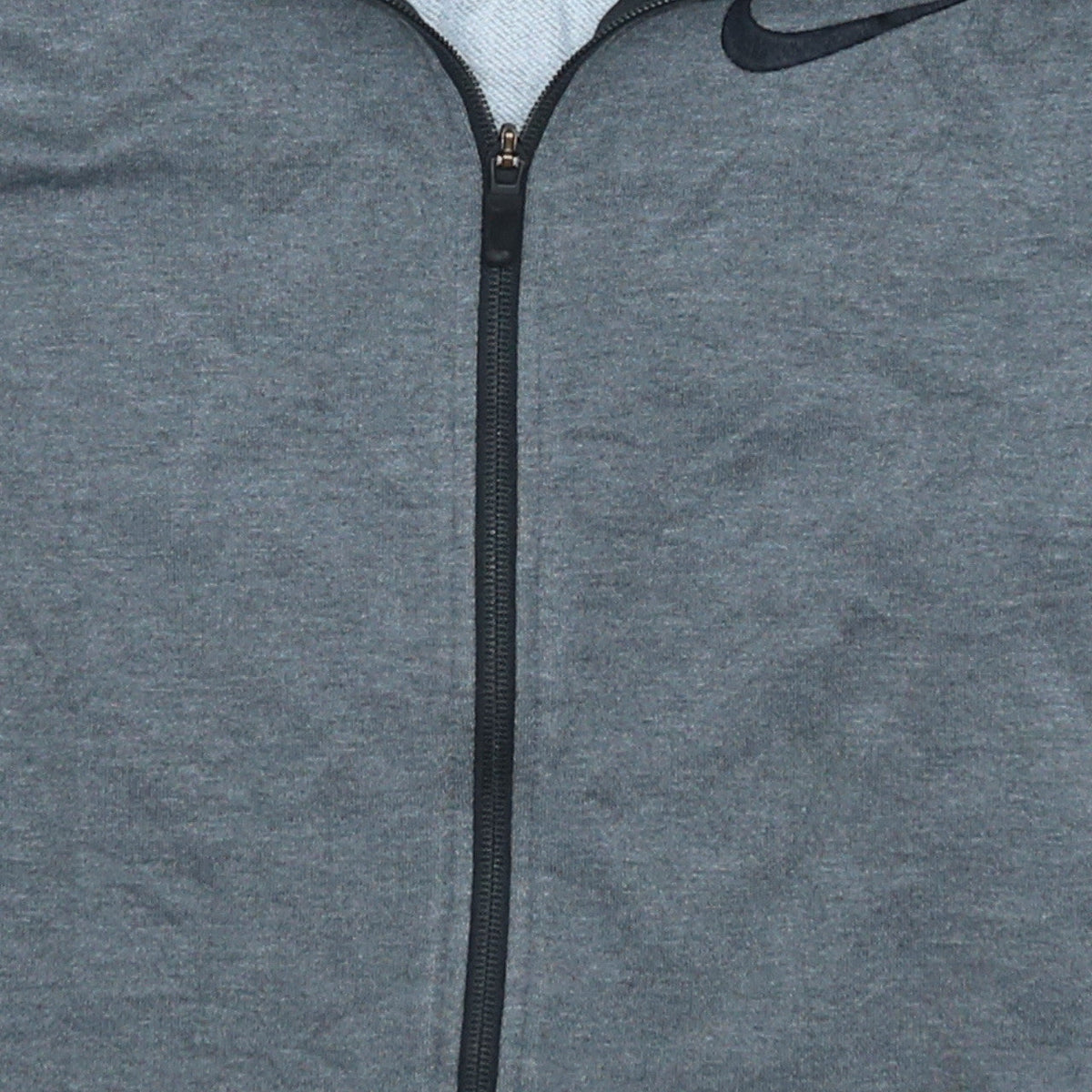 Nike Men's Grey Dri-FIT Full Zip Hoodie Size S