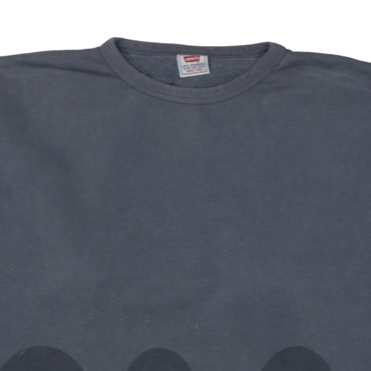 Levi's Men's Blue Graphic Logo Pullover Sweatshirt L
