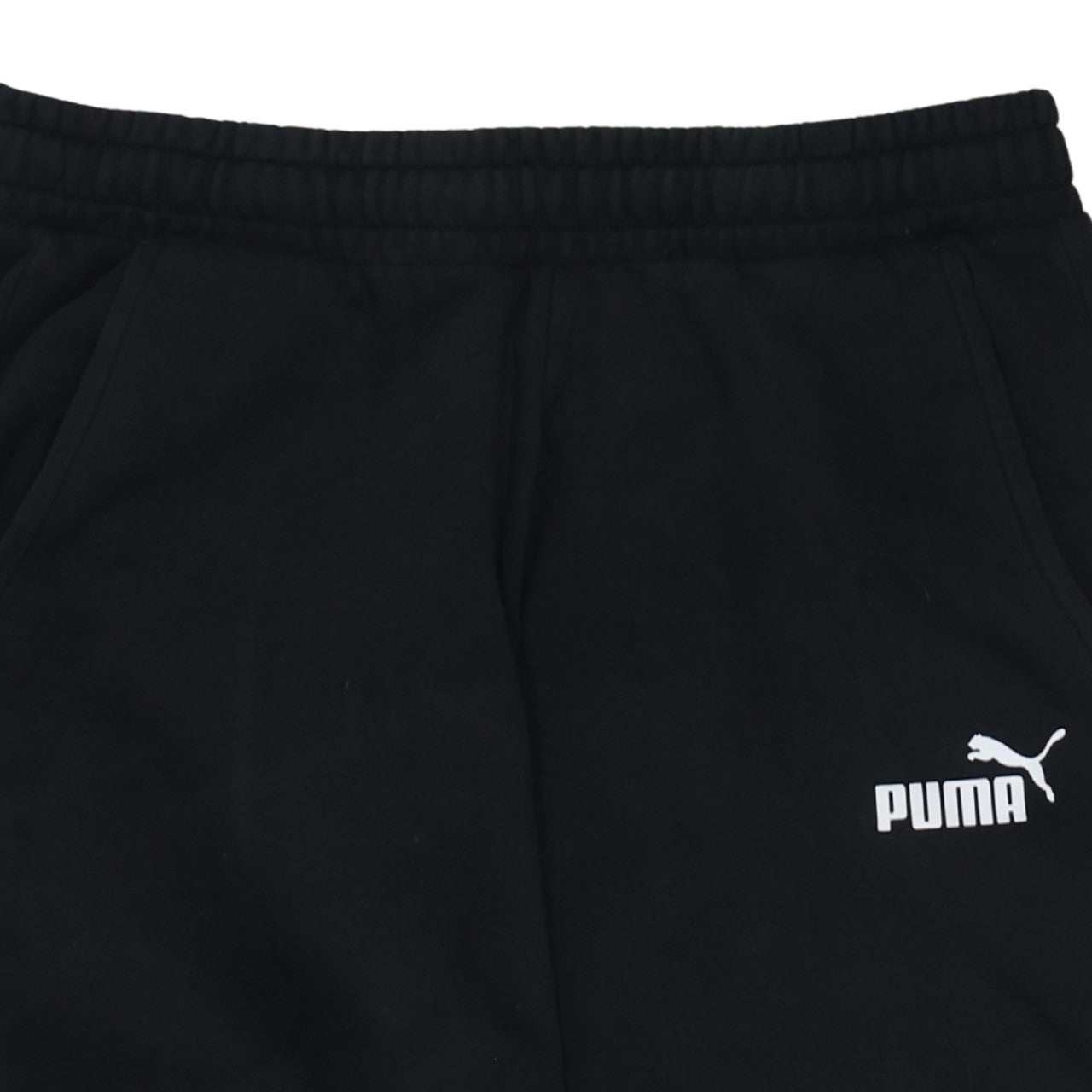 Puma Men's Black Jogger Sweatpants L Cotton Blend Casual
