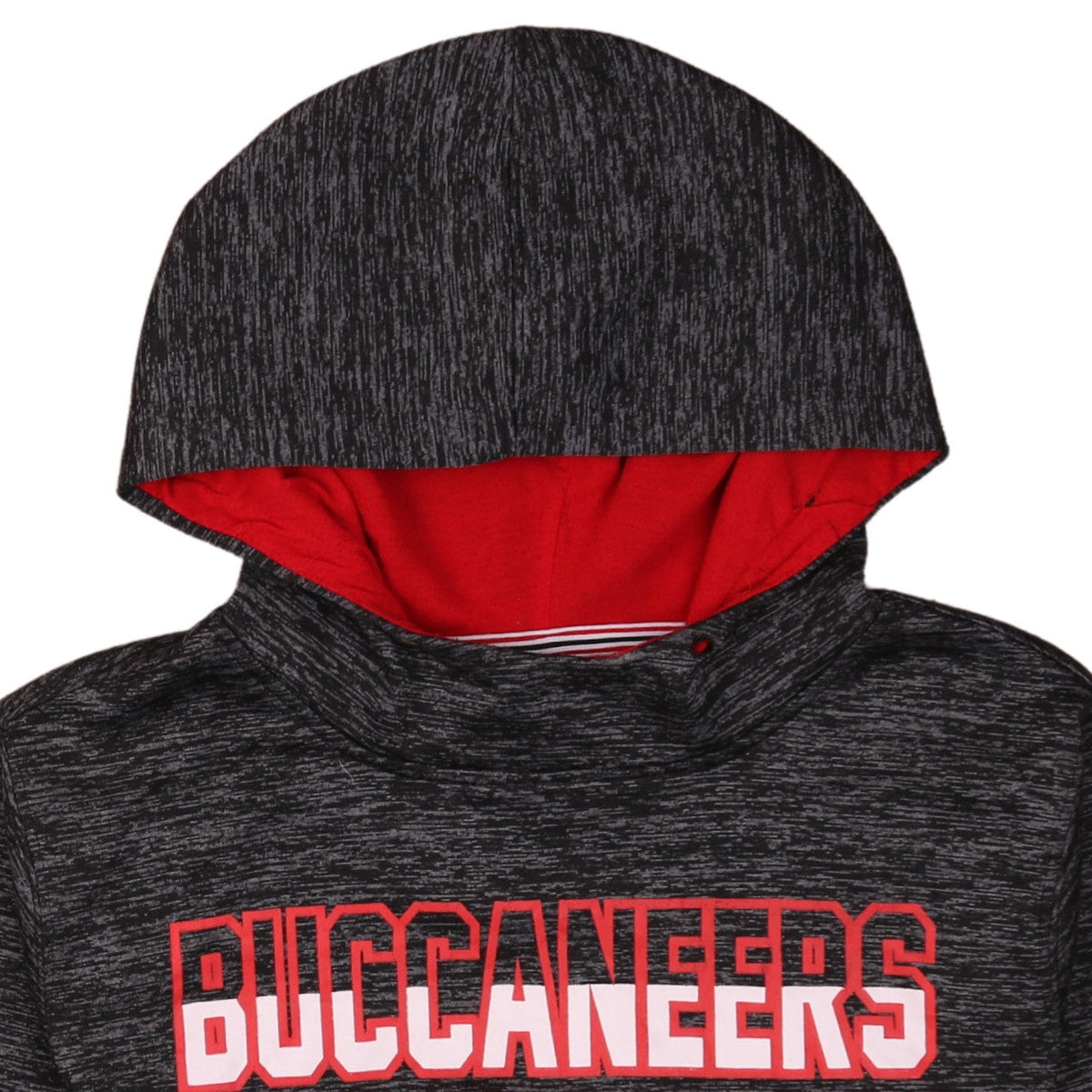 NFL Team Apparel Men's Black Buccaneers Pullover Hoodie Size S